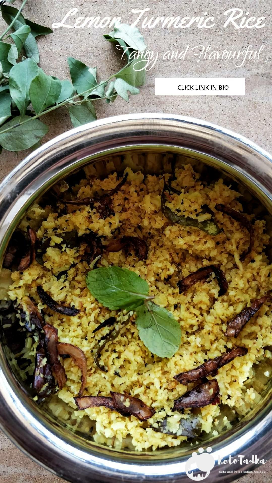 keto turmeric rice