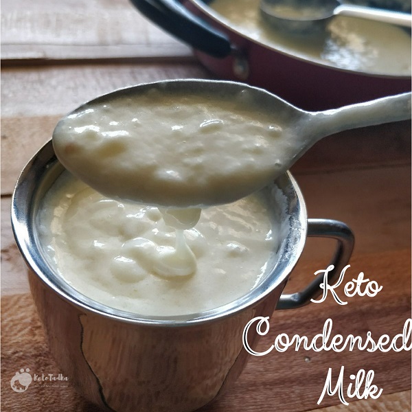 low carb sweetened condensed milk