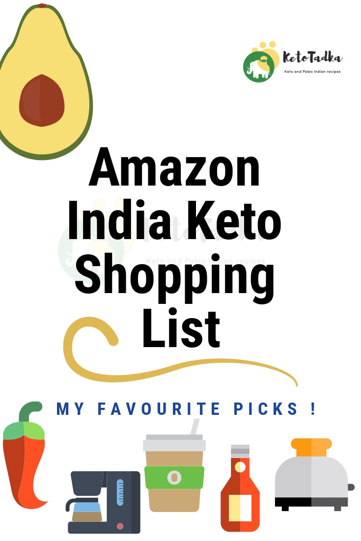 keto shopping list india